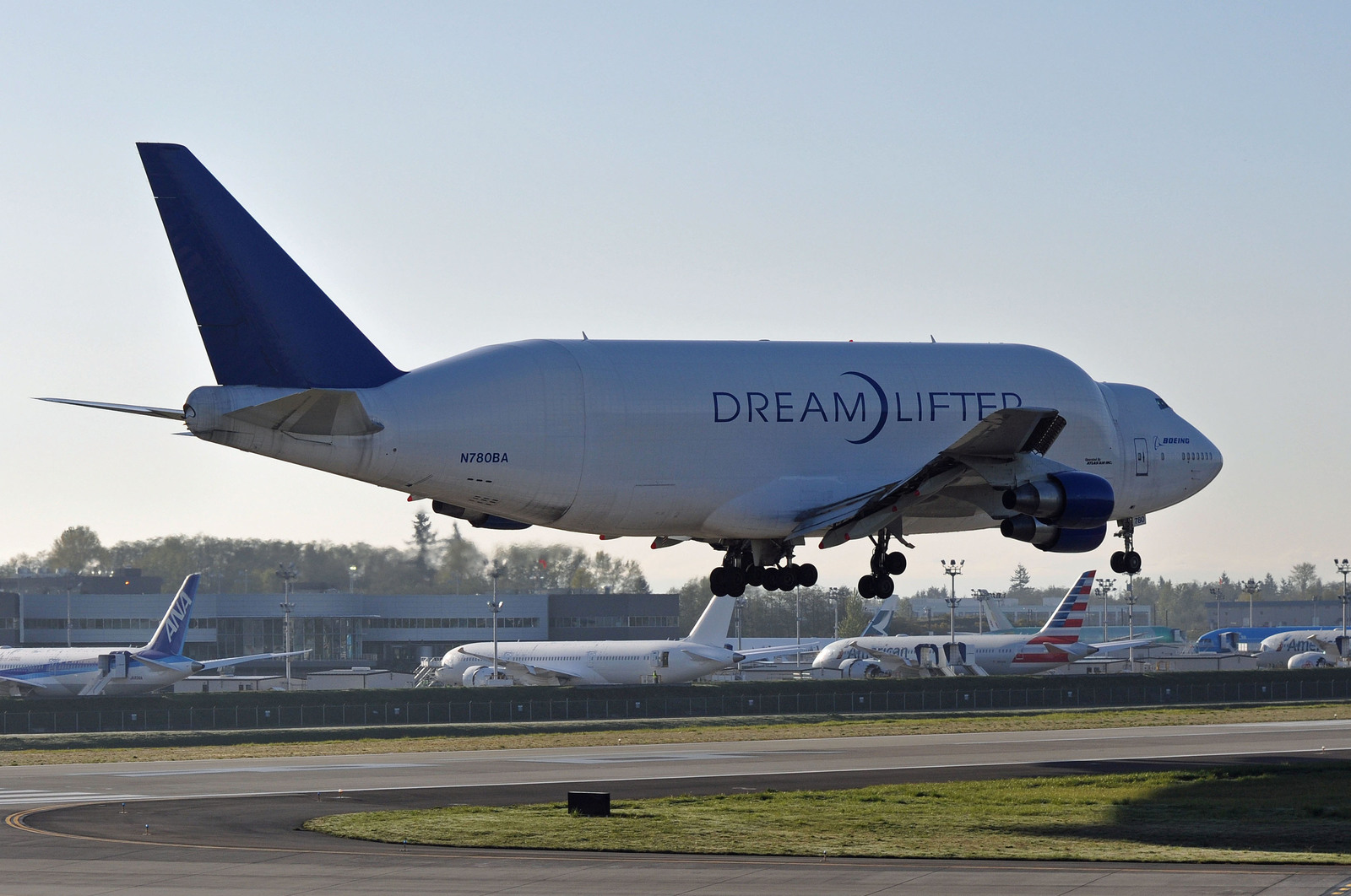 Boeing 747 Dreamlifter - Boeing, Airplane, Boeing 747, The photo, Interesting, Boeing 747, Longpost