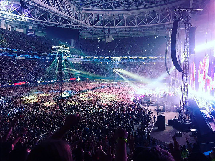 Leningrad on St. Petersburg - Leningrad, Gazprom arena