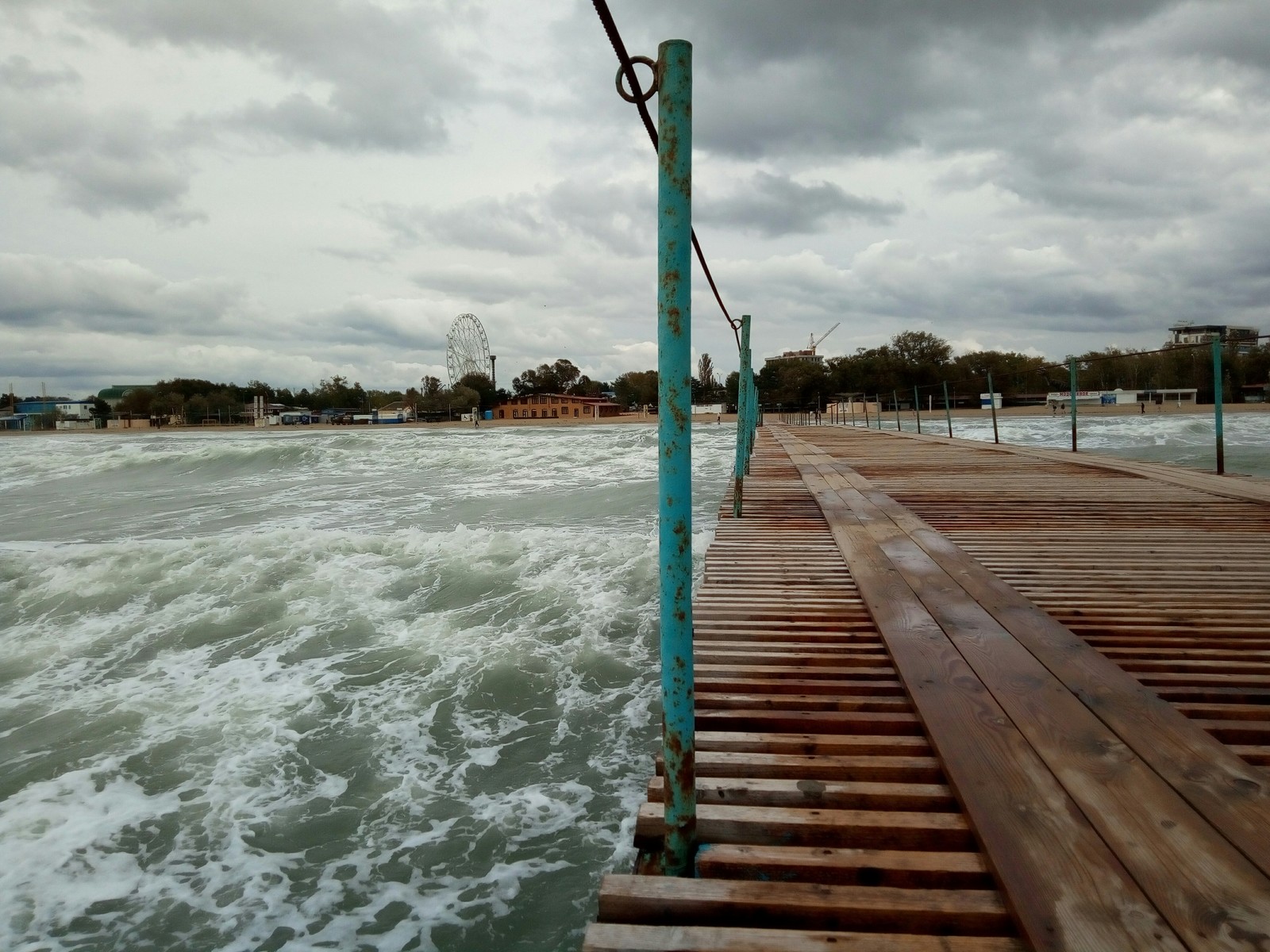 Anapa is beautiful in autumn - My, Anapa, Autumn, The photo, Sea, Storm, Longpost