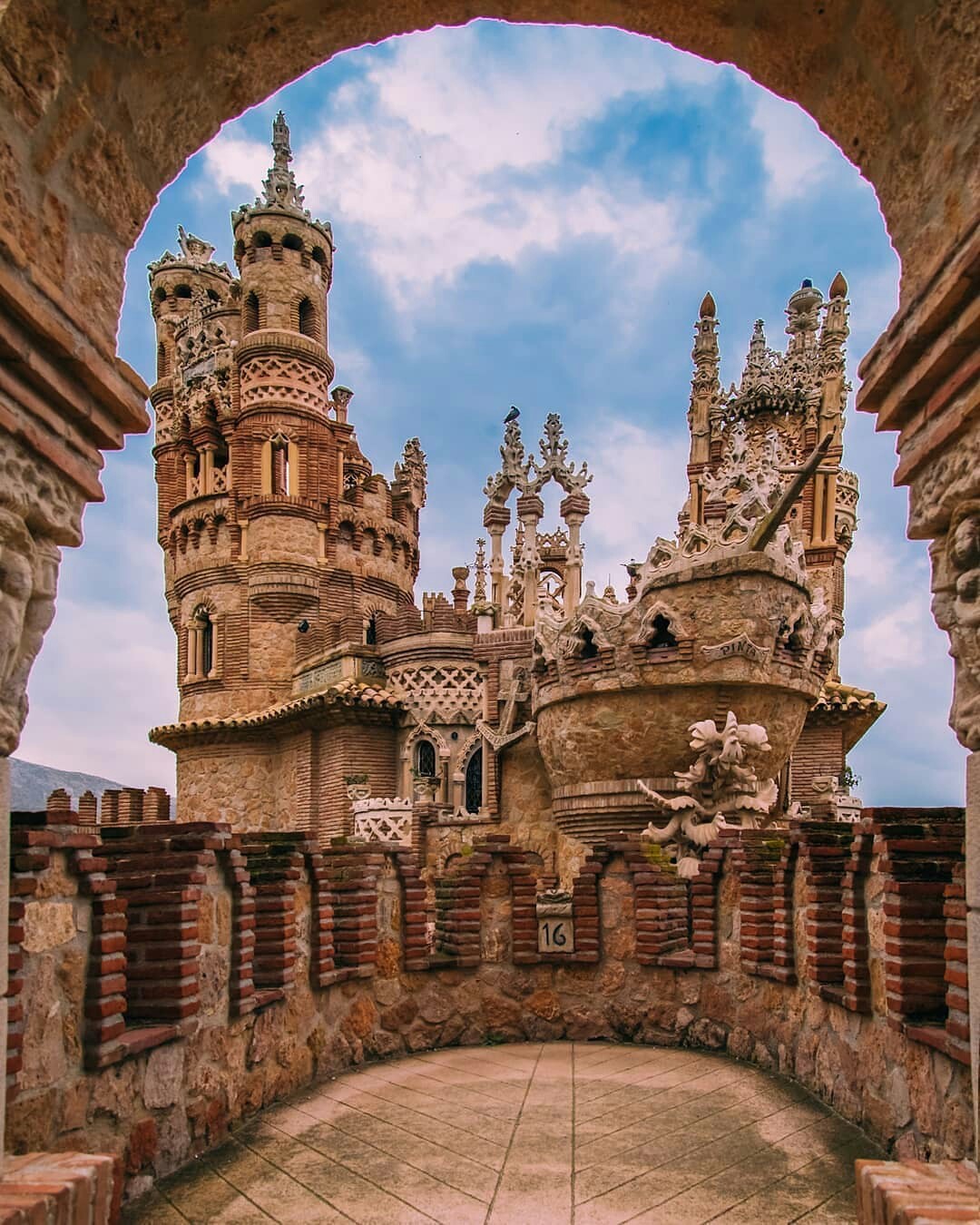 Castillo de Colomares , Spain - Испания, Архитектура, Дизайн, Фотография, Красота