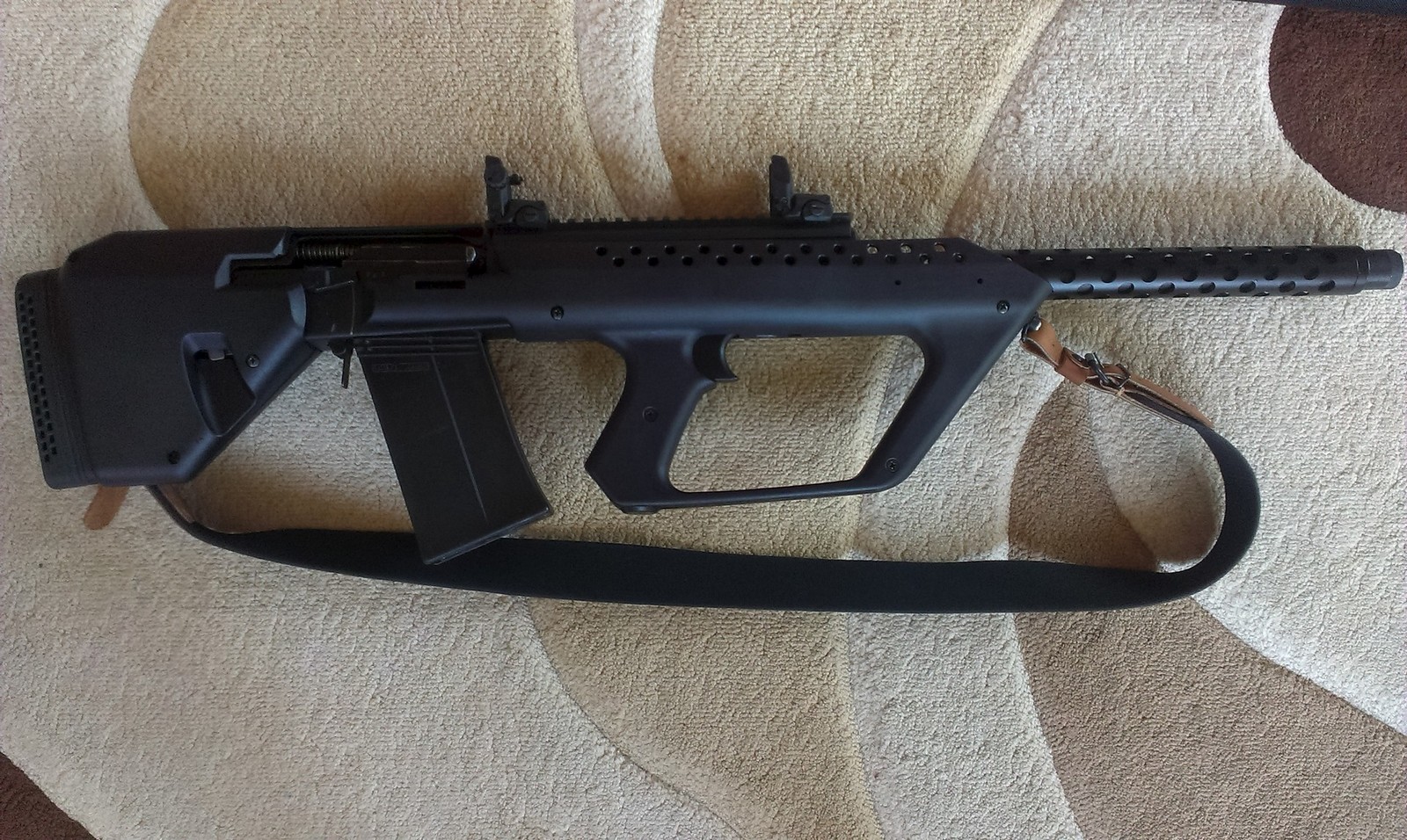 Saiga-12 and its tuning. - My, Weapon, Tuning, Saiga, Longpost