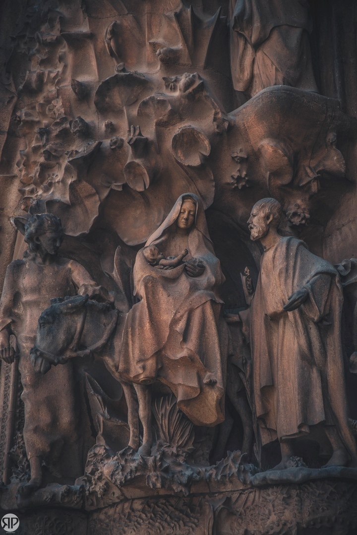 Sagrada Familia - My, , Barcelona, Sagrada Familia, Architecture, Antoni Gaudi, Longpost, Barcelona city