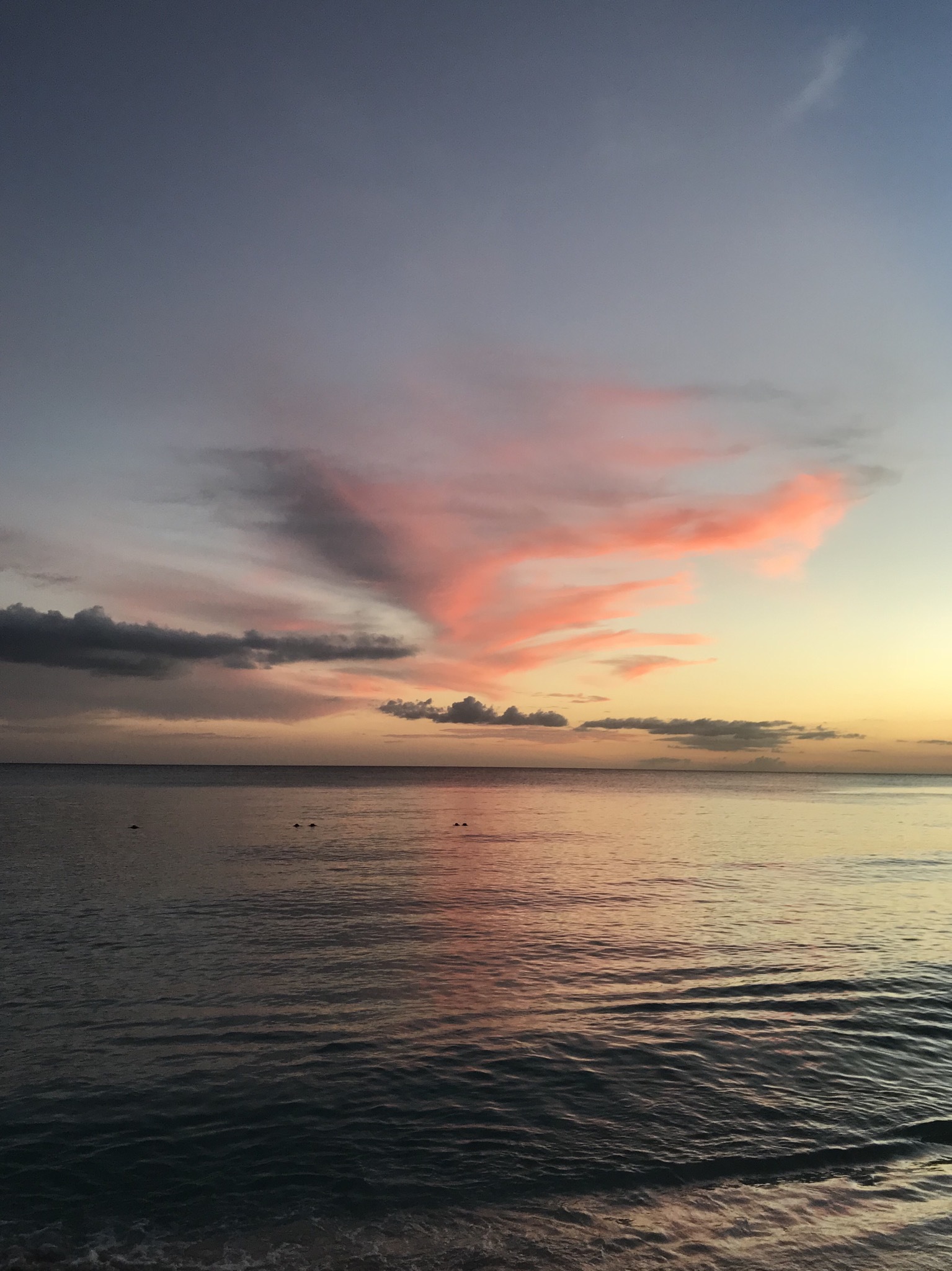 Sunrise and sunset in Haiti - My, Sea, dawn, Sunset, Longpost