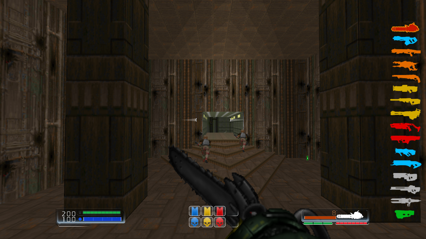 Doom 4 on the Doom 1 engine - , Doom, Meat, Fashion, Longpost