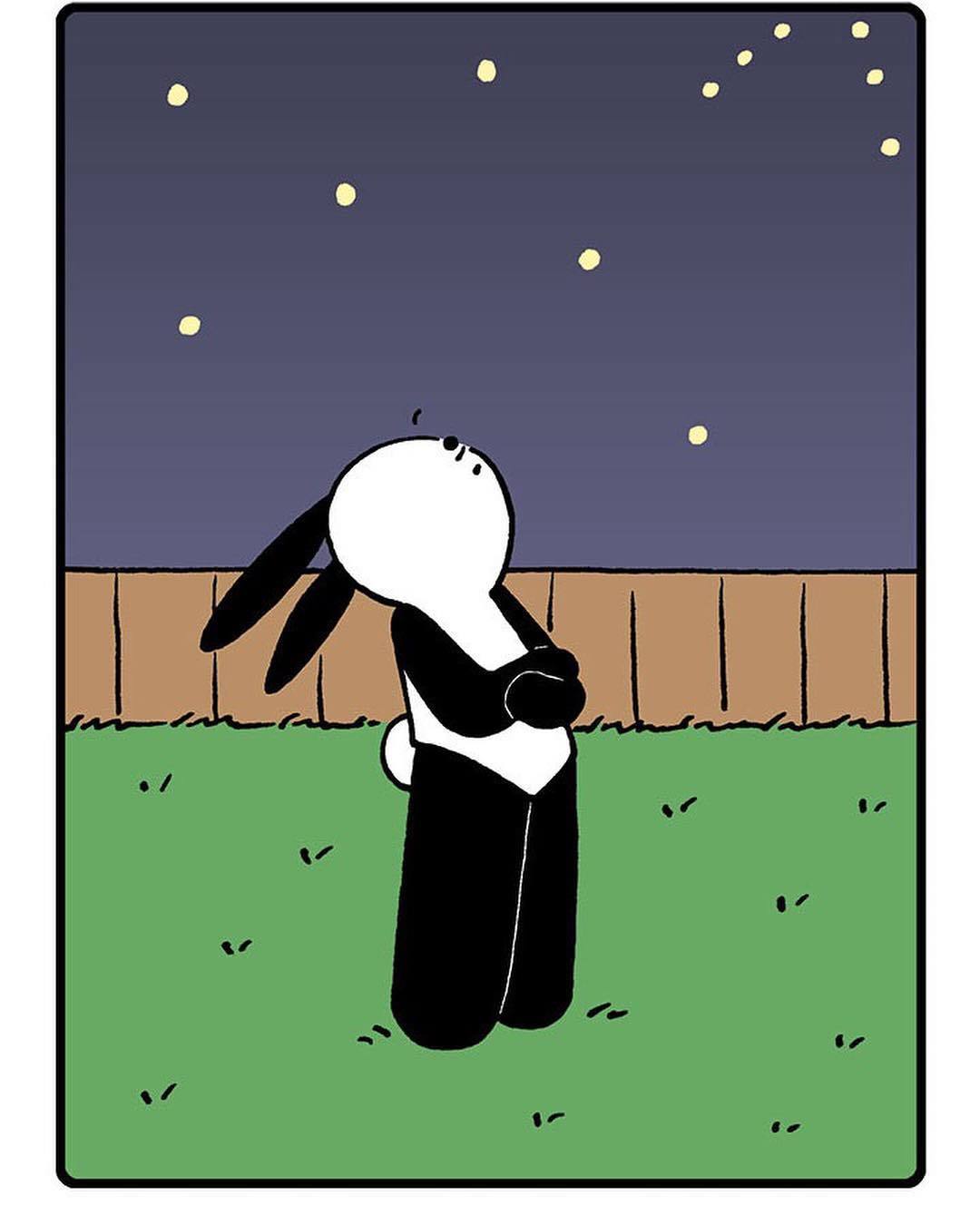 The answer of the stars - Comics, Pagelow, Buni, Stars, Longpost, Stars