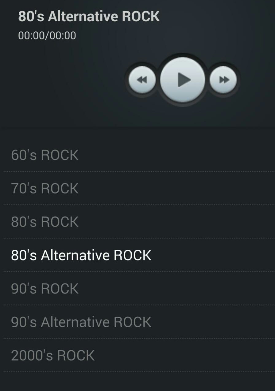 Rock Radio (poll) - My, Internet Radio, Android app, Rock, Longpost