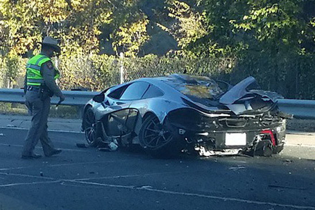 6 accidents with a very rare McLaren P1 - Mclaren, , Crash, Crash test, Video, Longpost