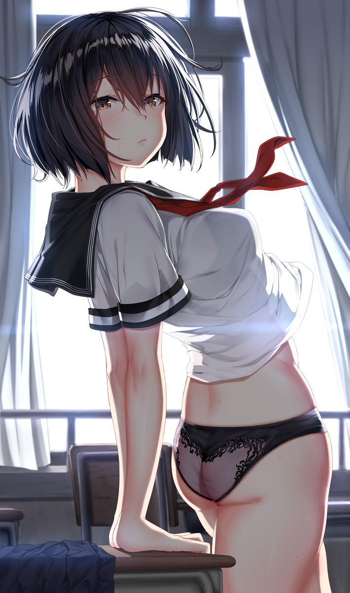 Anime Art - NSFW, Anime art, Anime original, Underpants, Underwear