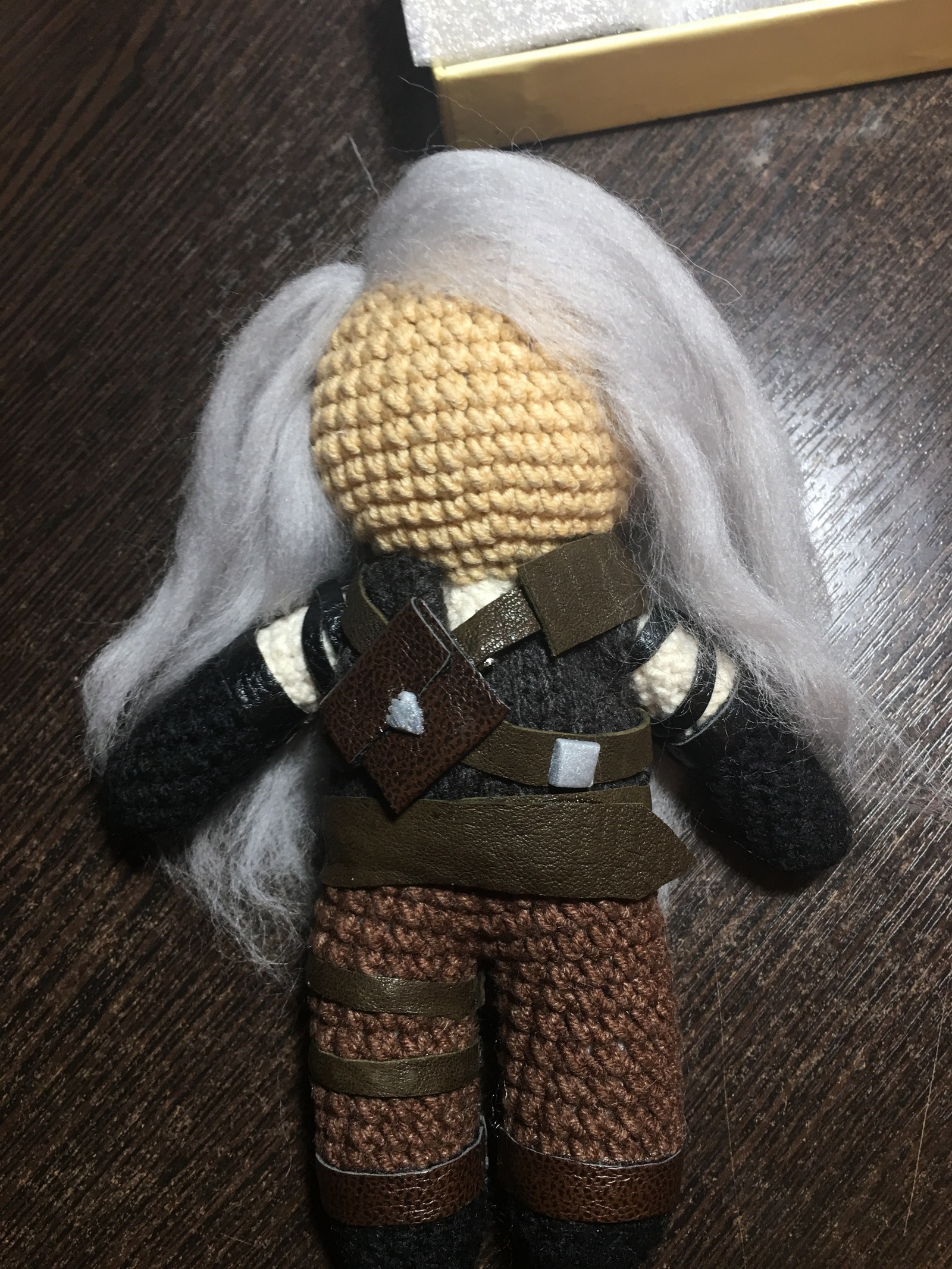 Birth of Geralt of Rivia - My, Witcher, Geralt of Rivia, The Witcher 3: Wild Hunt, Amigurumi, Longpost, Needlework