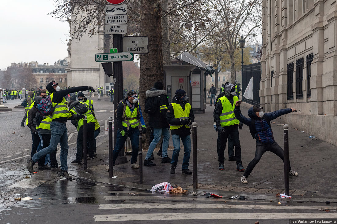 Do you want it to be like in Paris? (video and photo report) - My, Paris, France, Reportage, Protest, Pogrom, Ilya Varlamov, Police, Video, Longpost