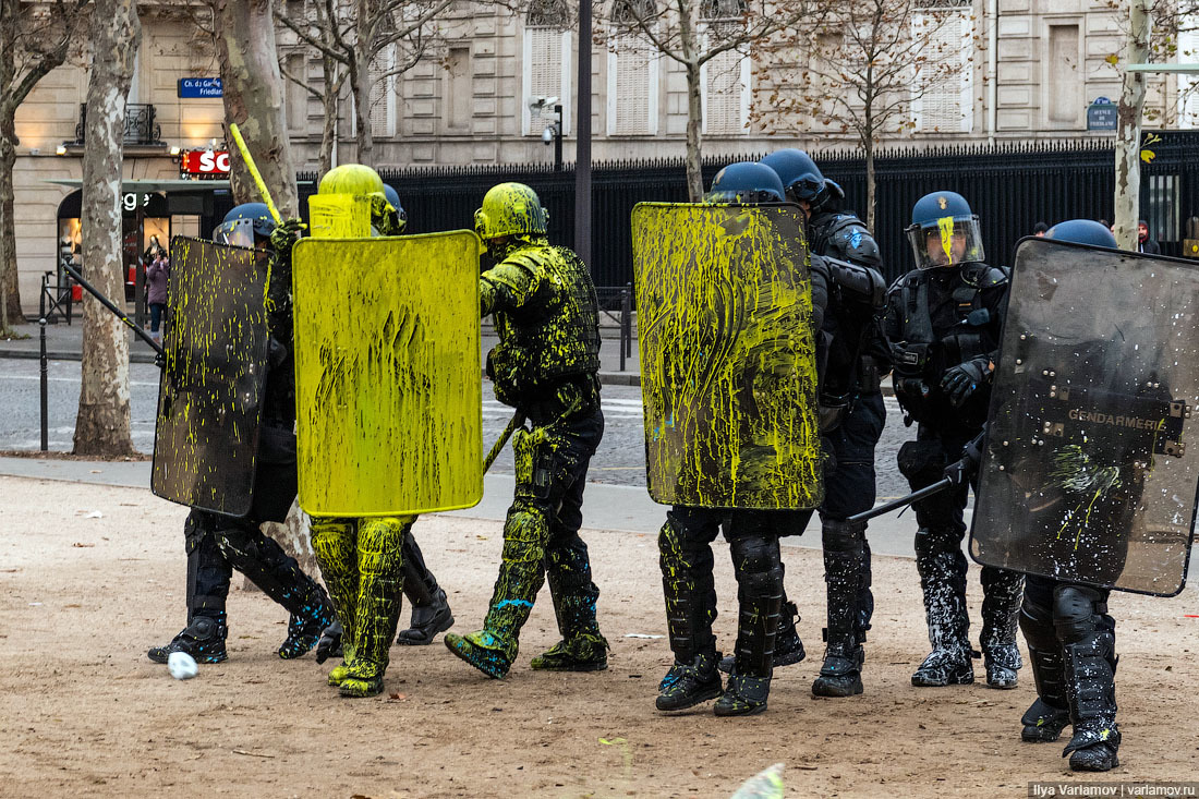 Do you want it to be like in Paris? (video and photo report) - My, Paris, France, Reportage, Protest, Pogrom, Ilya Varlamov, Police, Video, Longpost