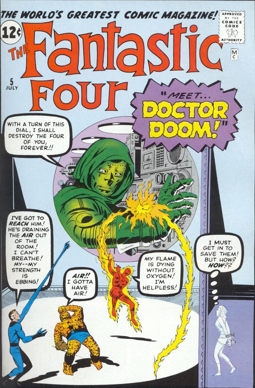 Comic Dive: Fantastic Four #1-10 - My, Superheroes, Marvel, Fantastic Four, Doctor Doom, Comics-Canon, Longpost