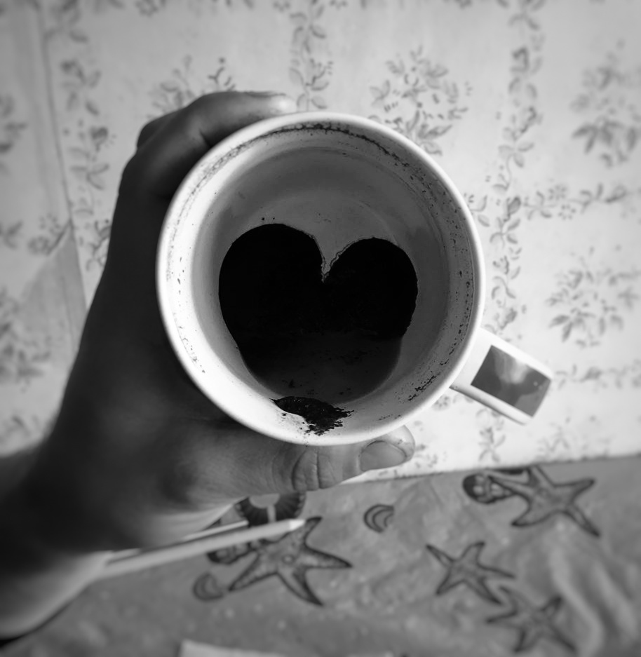 Coffee.. This is love) - My, Coffee, Coffee grounds, Divination, Heart, Heart