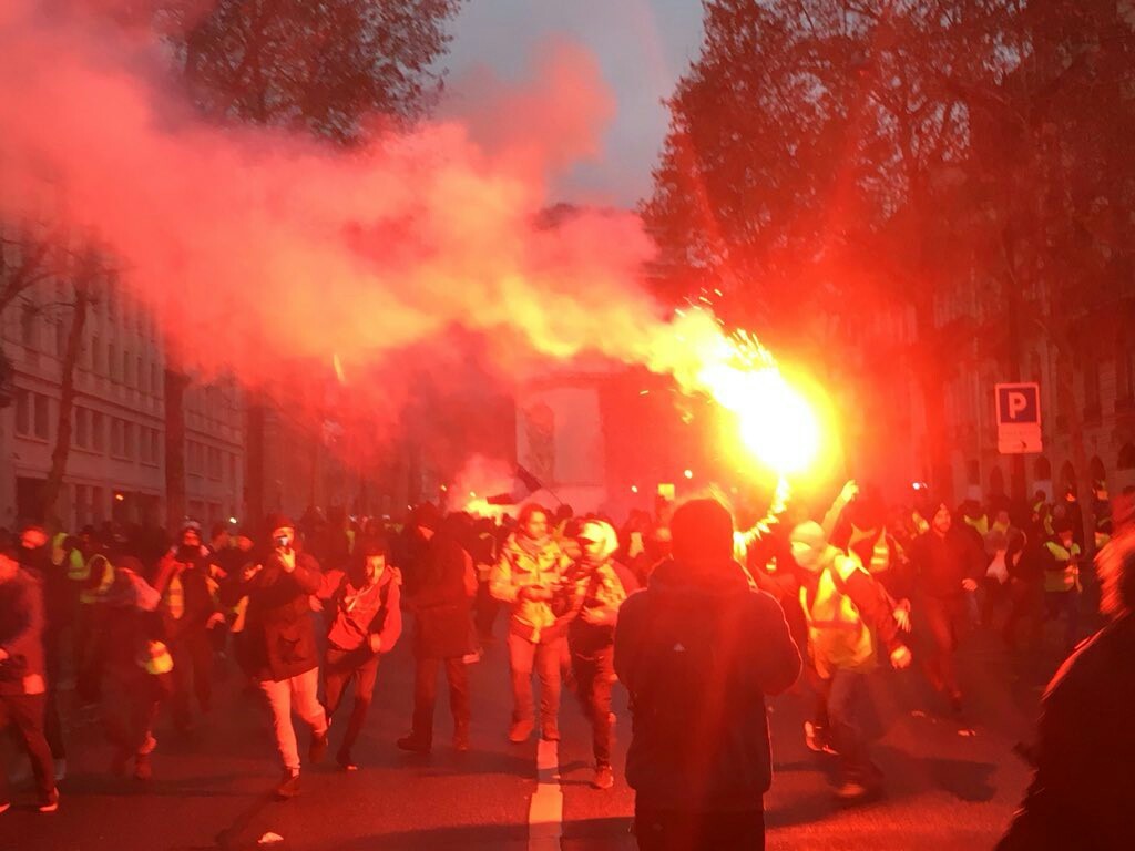 France today - France, Paris, Protest actions, Politics, Longpost, Negative