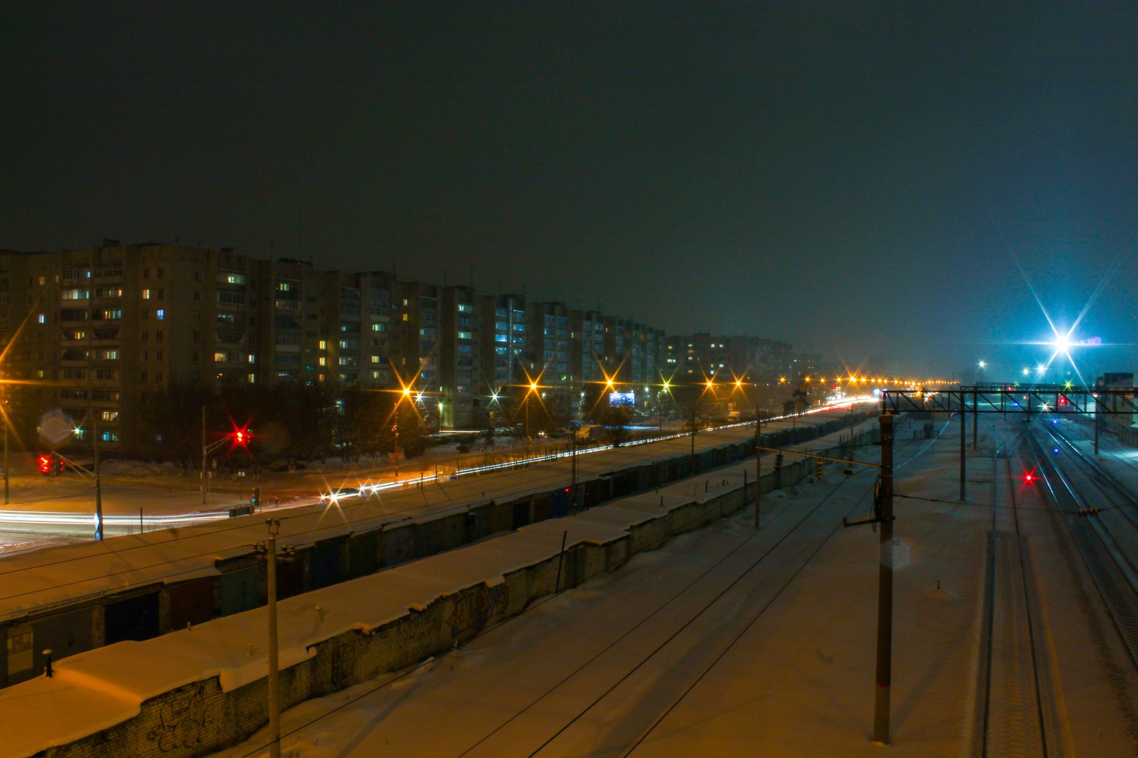 night walk - My, Dzerzhinsk, Canon 1300d, 18-55 kit, Night, The photo, Longpost