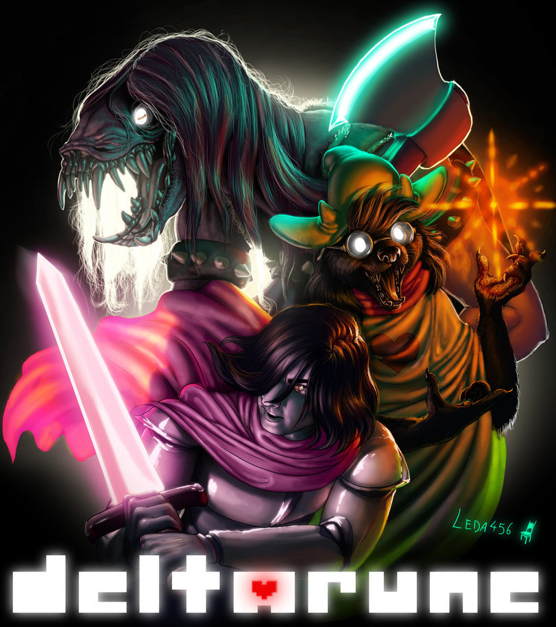 Deltarune. - Deltarune, Games, Art, Kris, Ralsei, Susie, Realism