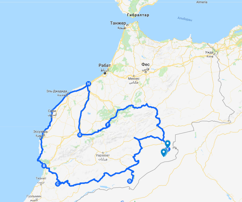 On a motorcycle in Morocco part 1 - Longpost, Story, Africa, , Motorcycle travel, Morocco, Travels