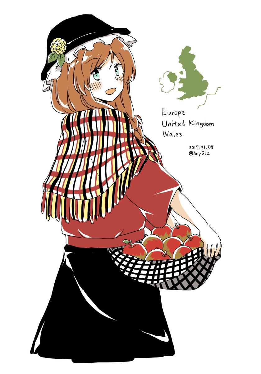 National costumes of the world - Anime art, Anime original, Anime, Any, Longpost