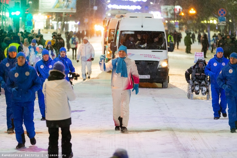 Lamentation relay... - Tomsk, Winter, Universiade, Olympic flame, , Town, Traffic jams, Longpost