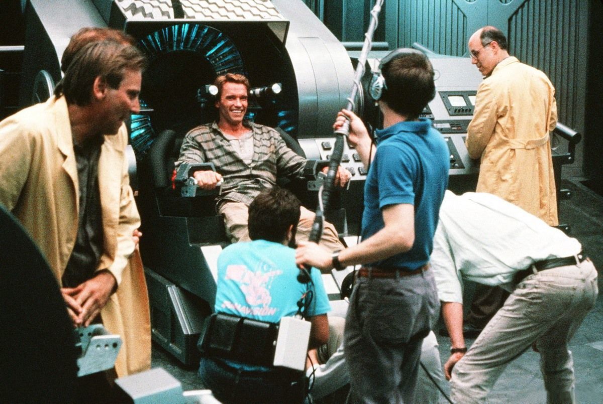 Photos from the filming and interesting facts for the film Total Recall 1990 - Arnold Schwarzenegger, Paul Verhoeven, Remember everything, Celebrities, Photos from filming, Movies, 90th, Longpost