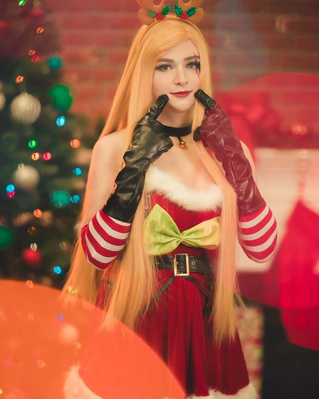 Christmas cosplay Slaybelle Katarina - Its a trap!, Trap IRL, , Cosplay, Longpost