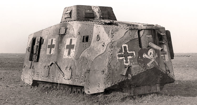 A7V - Kaiser's fierce squares - Cat_cat, Longpost, Story, World War I, Tanks