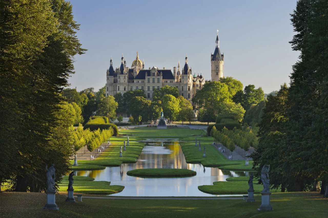 Schwerin Castle - Lock, Germany, , , Architecture