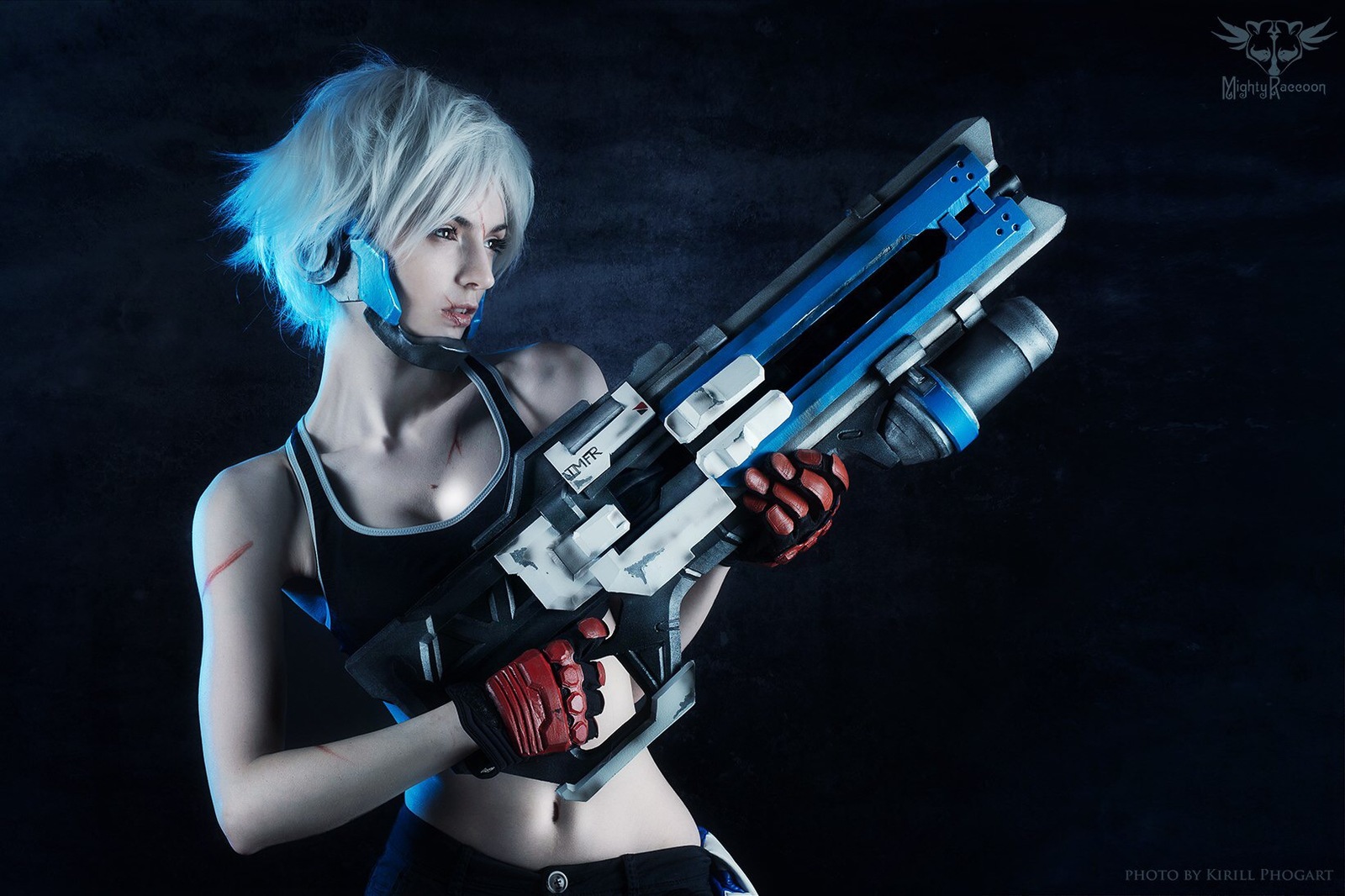 Fem!Soldier76 by MightyRaccoon - Cosplay, Overwatch, Soldier 76, Mightyraccoon, Longpost