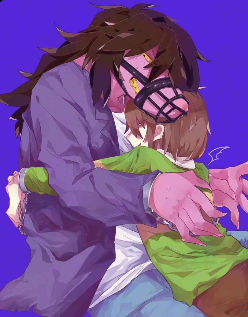 Chris and Susie - Deltarune, Susie, Frisk, Games, Art, Shipping, Longpost