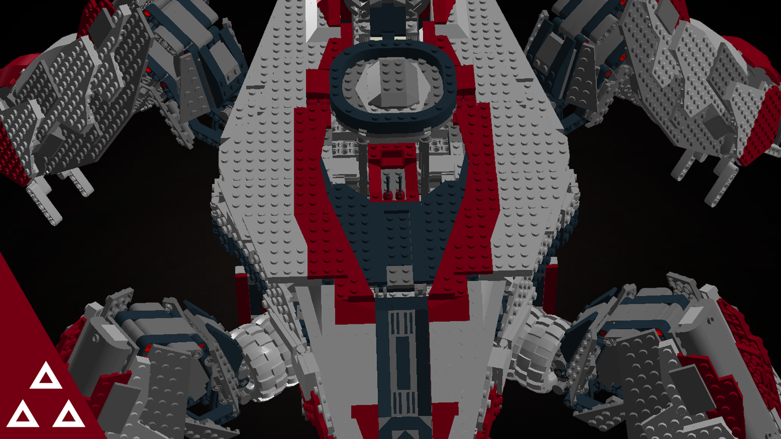 Lego Exile Scarab (Halo wars 2) - My, Halo, Lego, Halo Wars 2, Megabloks, Mega Blocks, LEGO digital designer, Constructor, Games, Longpost