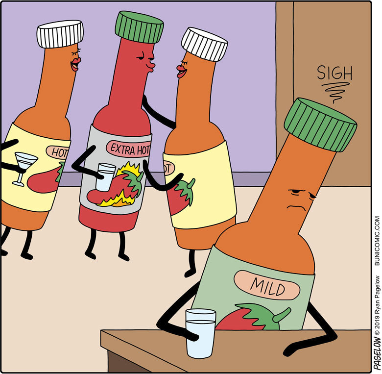 ladies love hot - Buni, Pagelow, Alpha male, Spicy sauce, Comics