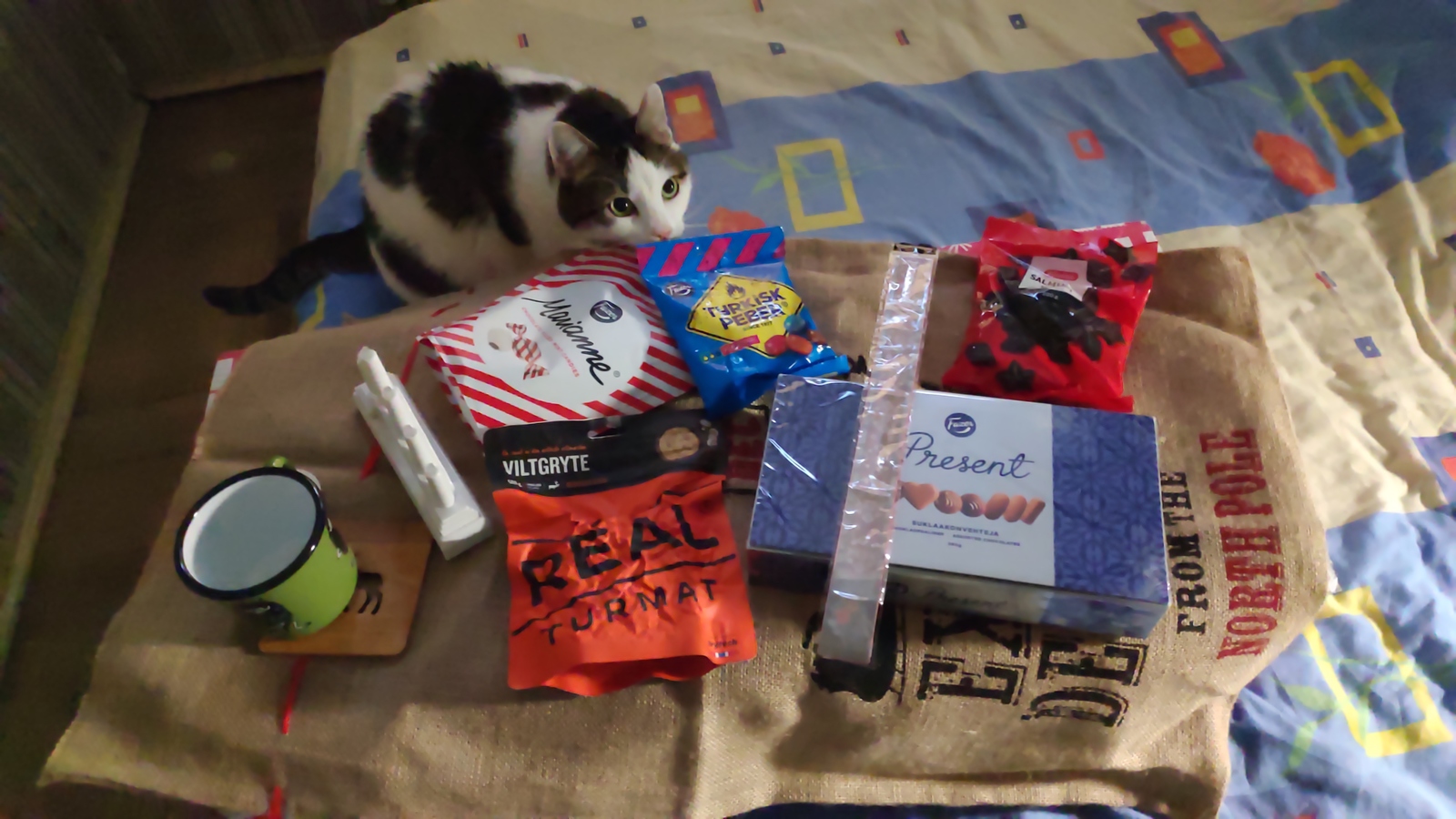 Helsinki -> Saint Petersburg - Secret Santa, Helsinki, Saint Petersburg, Gift exchange report, 2019, Longpost, Gift exchange, cat