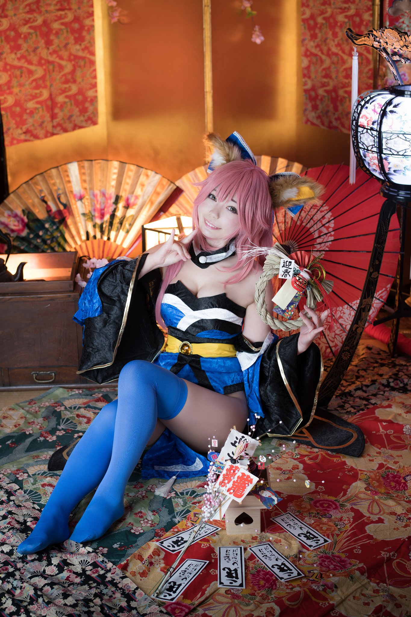 Tamamo-chan - Fate, Fate grand order, Tamamo no mae, Anime, Cosplay, Animal ears, Longpost