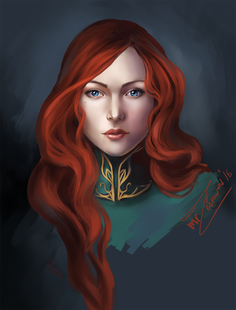 Book Triss - Witcher, Triss Merigold, Art, Longpost