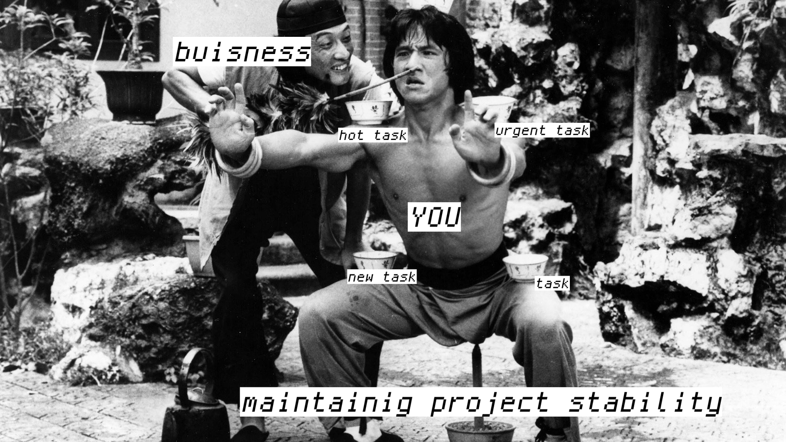 Maintaining project stability - My, Programming, IT humor, Jackie Chan