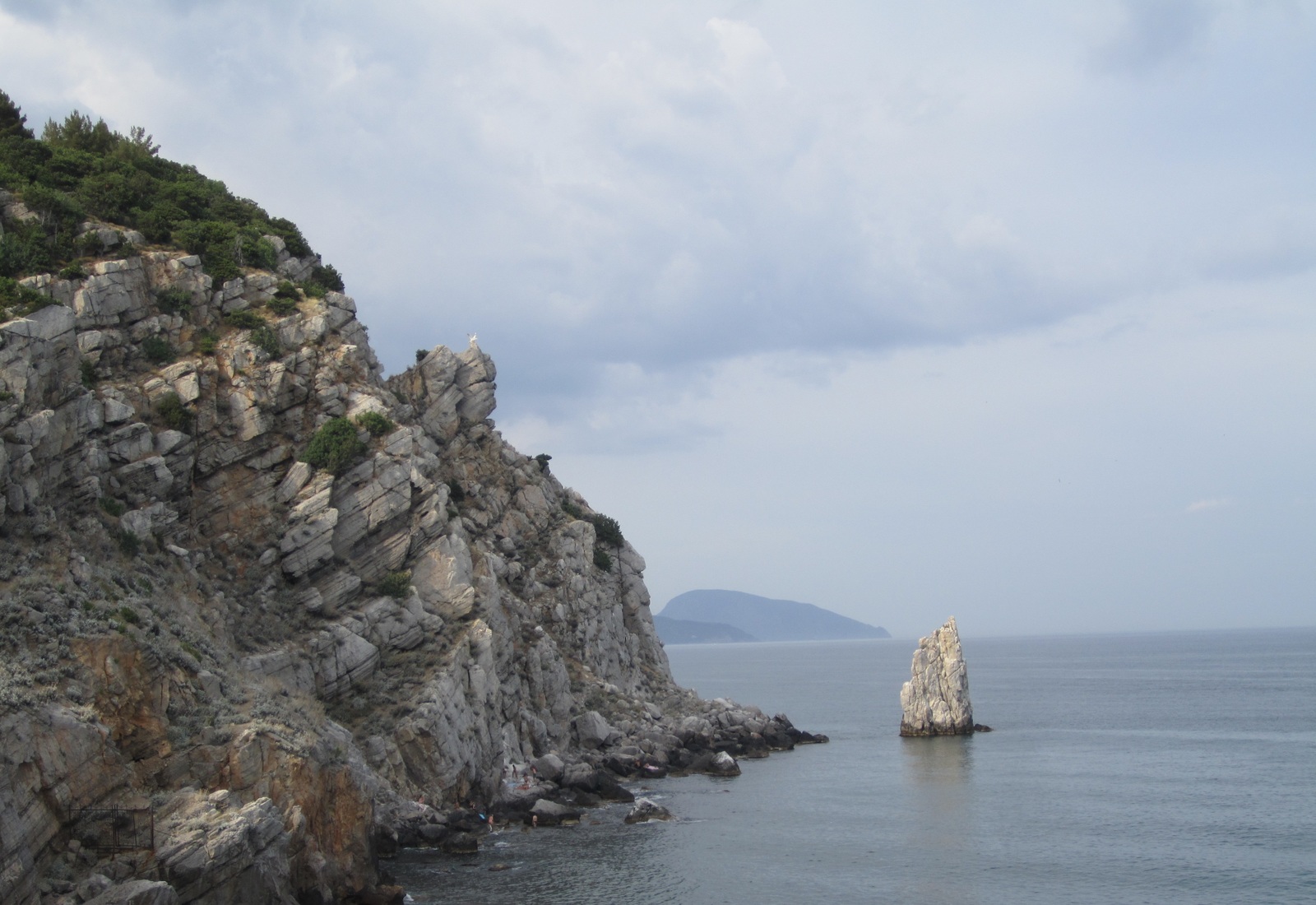 stone sail - My, Crimea, Yalta, The rocks, The photo, Black Sea