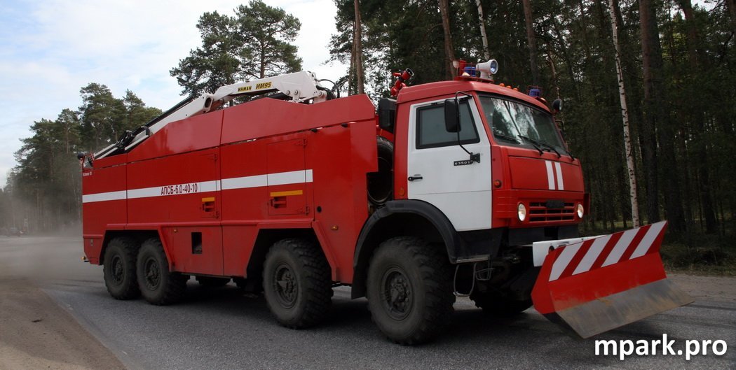 All-wheel drive fire trucks of the Russian Federation - Firefighters, Car, , Longpost, Four-wheel drive
