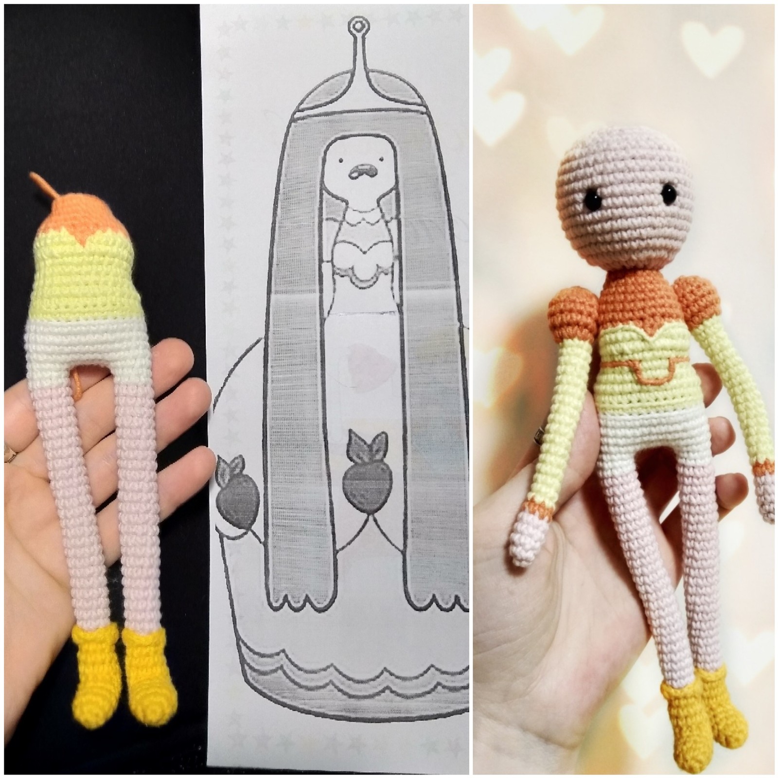 December cartoons - My, Needlemen, Needlework without process, Amigurumi, Knitted toys, Despicable Me, Bubble gum, Longpost