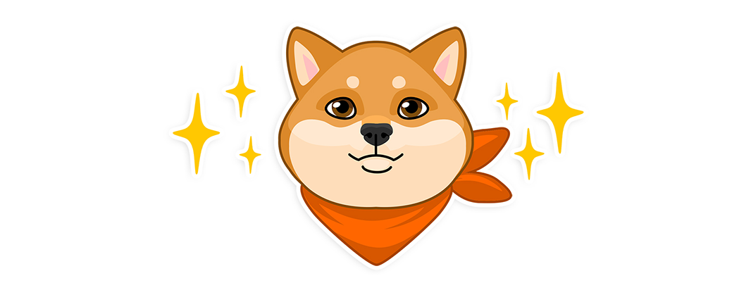 Shiba Inu stickers for Telegram - My, Stickers, Telegram stickers, Telegram, Dog, Shiba Inu