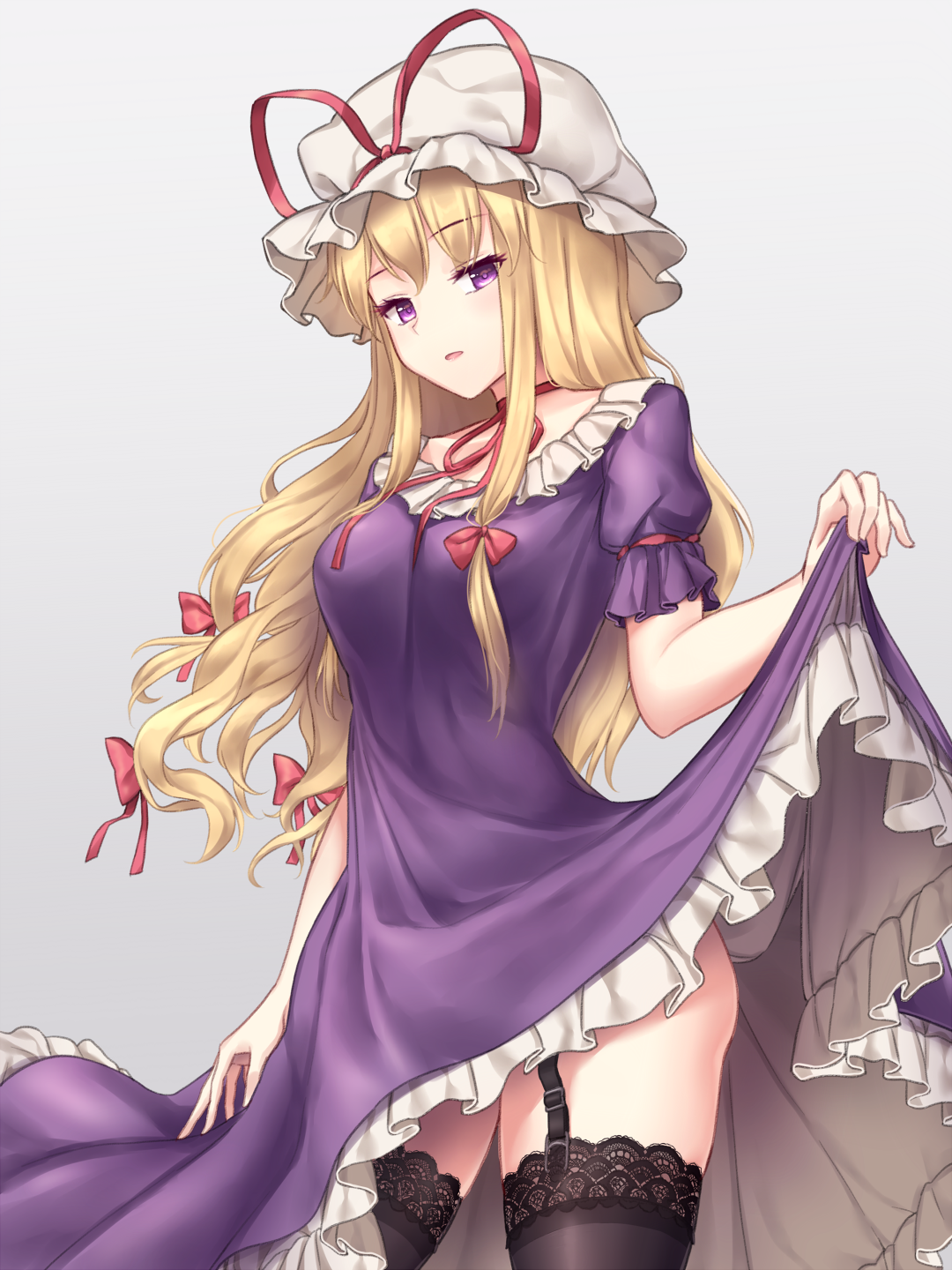 Yakumo yukari - Touhou, Yakumo yukari, Anime art, Anime, Not anime, Minust