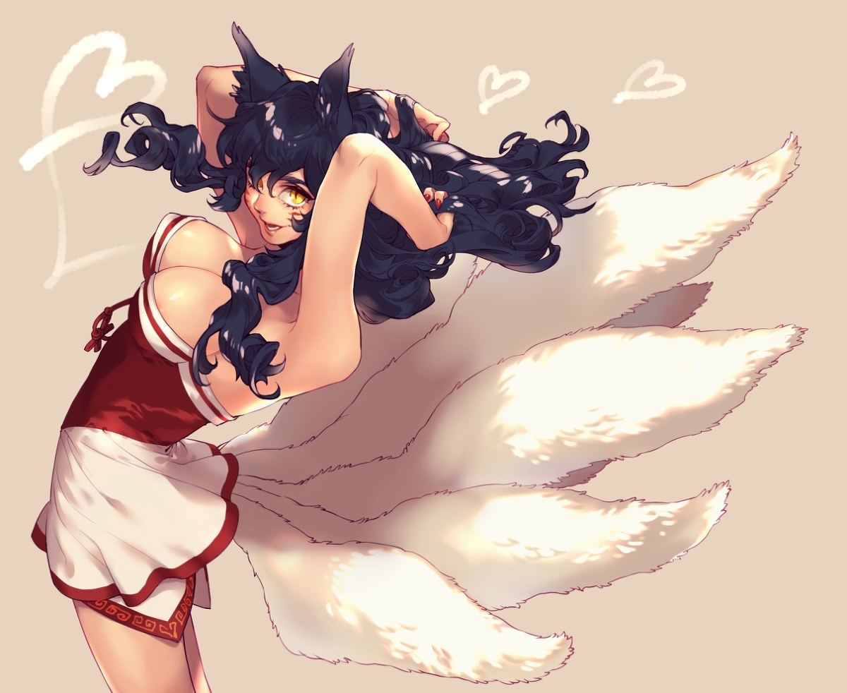 Ahri Art - Art, Moc, League of legends, Ahri