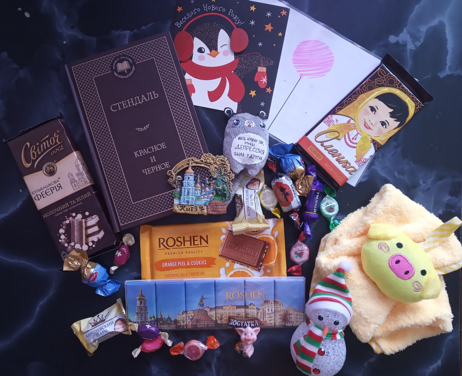 A gift from beloved Kyiv to distant Kingston - My, Gift exchange report, New Year's exchange from Mirrochka, New Year's gift exchange, cat, Longpost, Gift exchange, Secret Santa