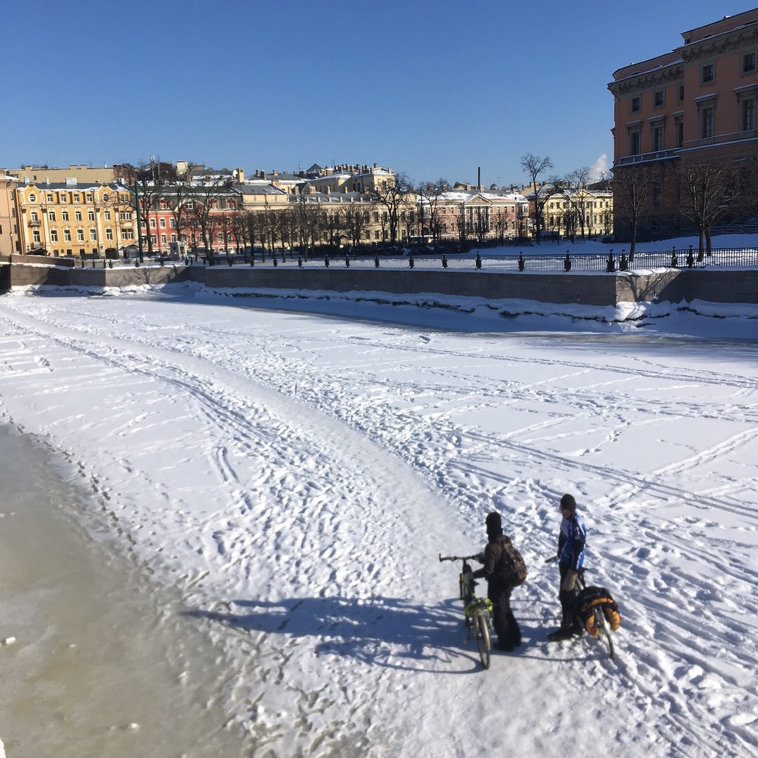 As winter comes - My, Saint Petersburg, Time, Winter, Longpost