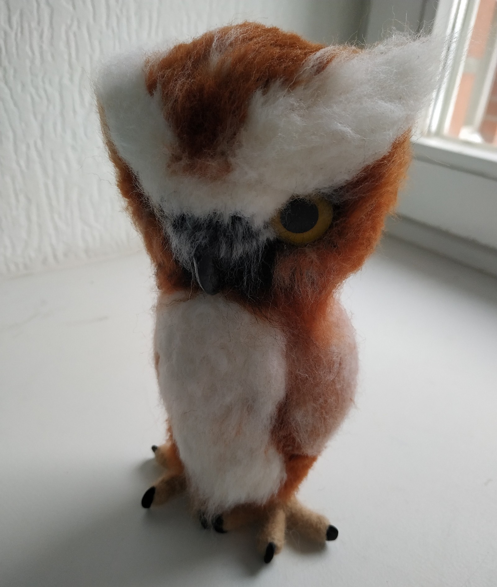 new work) - Dry felting, Author's toy, Longpost