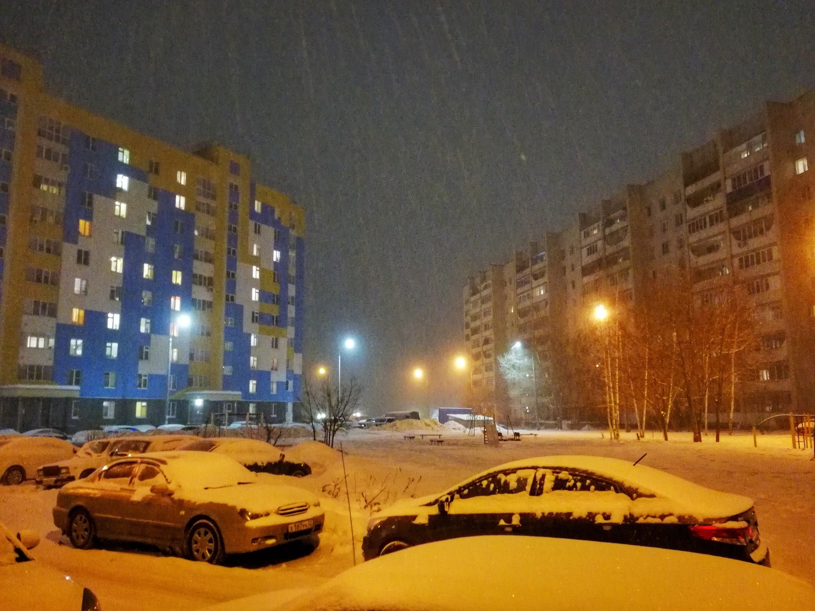 quiet courtyard - My, Dzerzhinsk, The photo, Huawei mate 9, Longpost