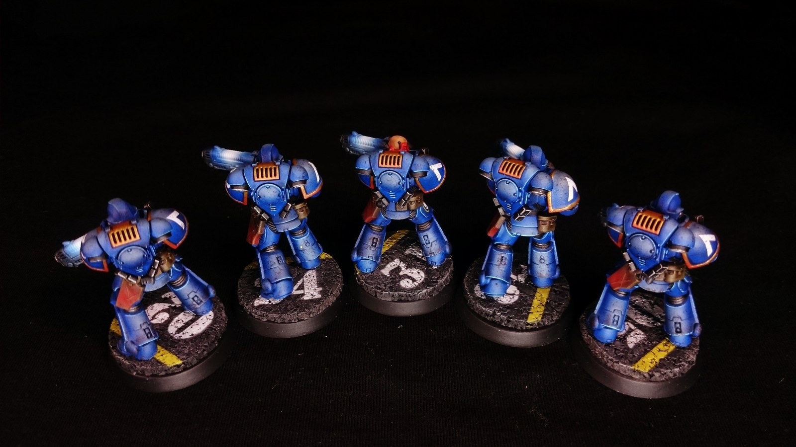 Primaris Hellblasters - Моё, Warhammer 40k, Wh miniatures, Wh painting, Миниатюра, Покраска миниатюр, Ultramarines, Длиннопост