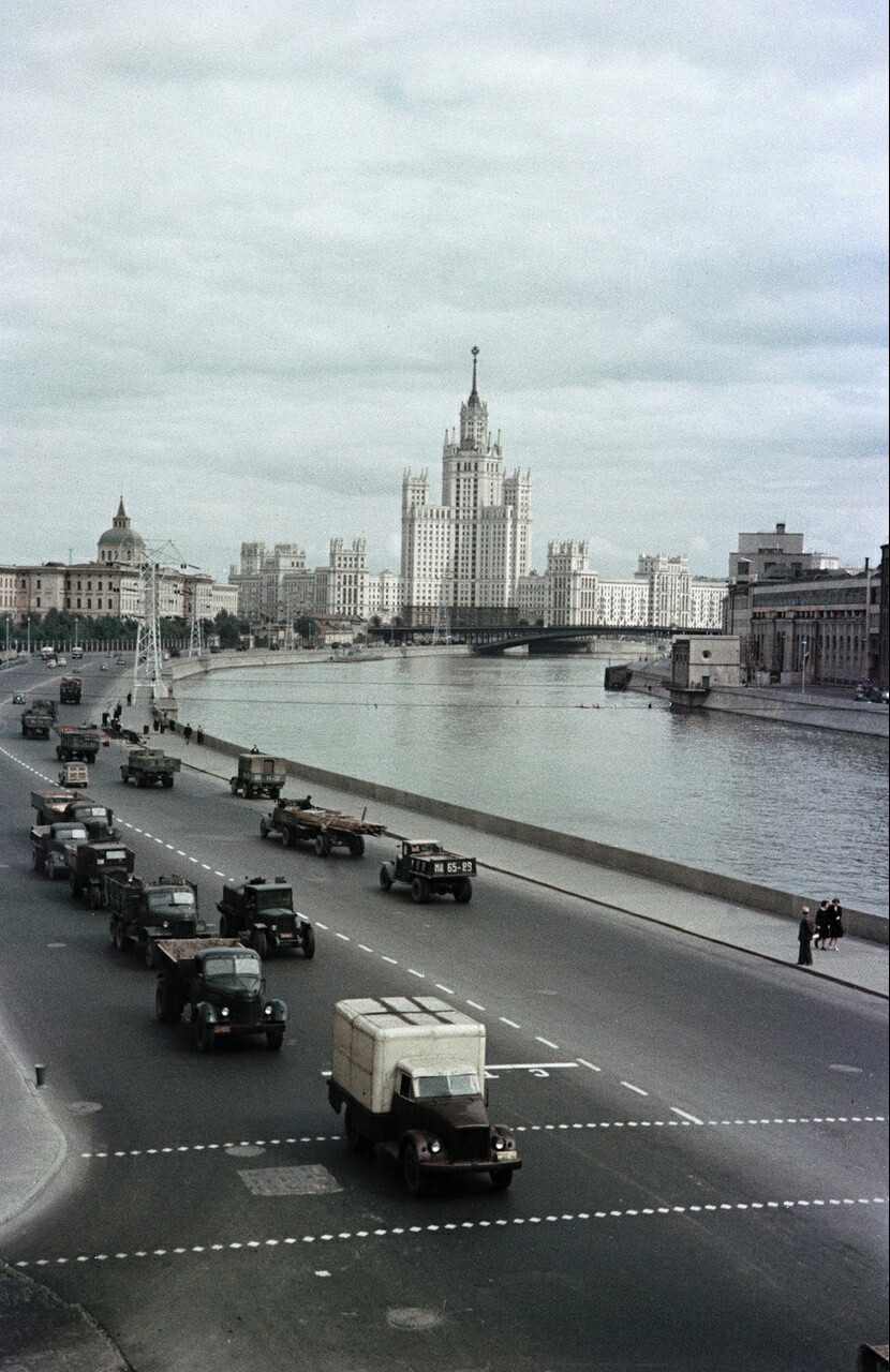 Москва 50-е годы - Москва, СССР, Историческое фото, 50-е, Длиннопост