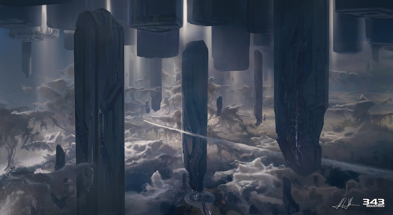 Halo 4 concept art found online - Halo, Halo 4, Master Chief, Cortana, Concept Art, Longpost