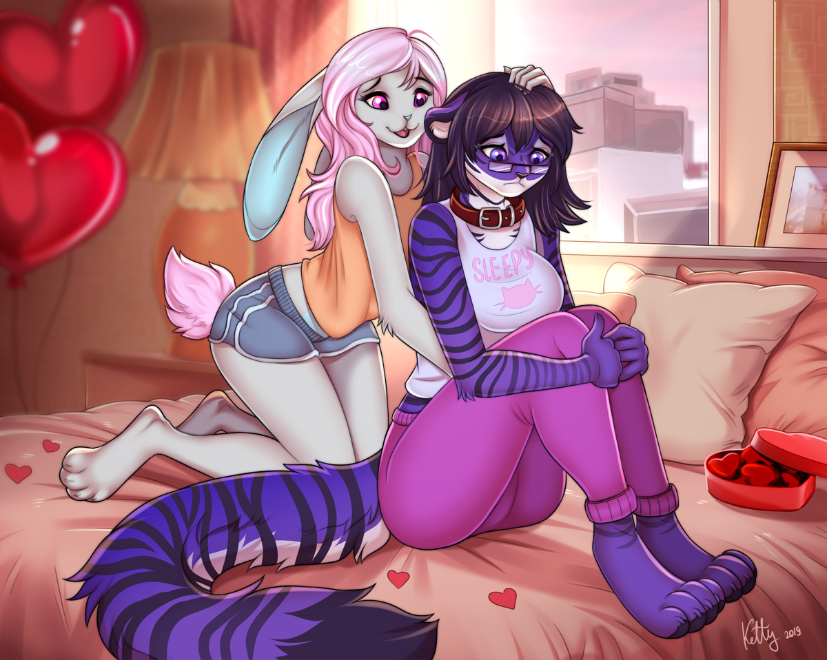 Sad - Ketty, Furry, Art, Valentine's Day