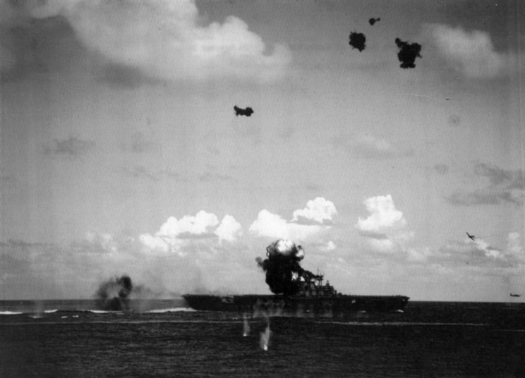 Aircraft carrier Hornet at the bottom of the Pacific Ocean - Aircraft carrier, Hornet, Ocean, Sunken ships, USA, Japan, Longpost